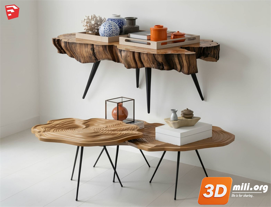 Tea Table Skp Files 